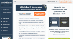 Desktop Screenshot of guestbook-free.com